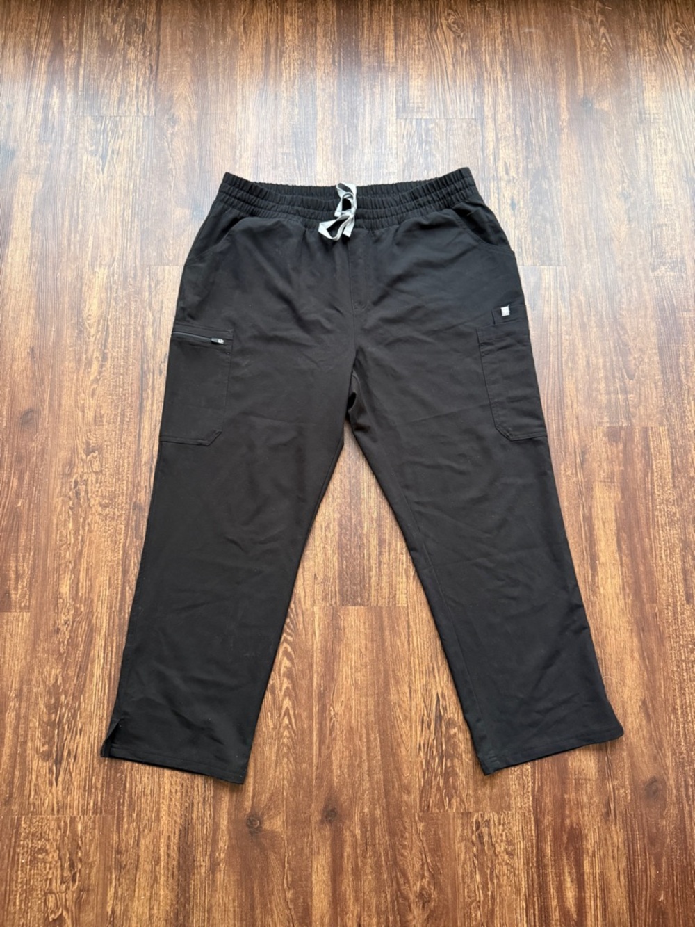 FIGS Women’s Black Yola Skinny Scrub Pants Nurse Hospital - Size XXL Petite